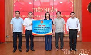 Khánh Hòa tiếp nhận kinh phí 100 tỷ đồng khắc phục thiệt hại do thiên tai, lũ lụt